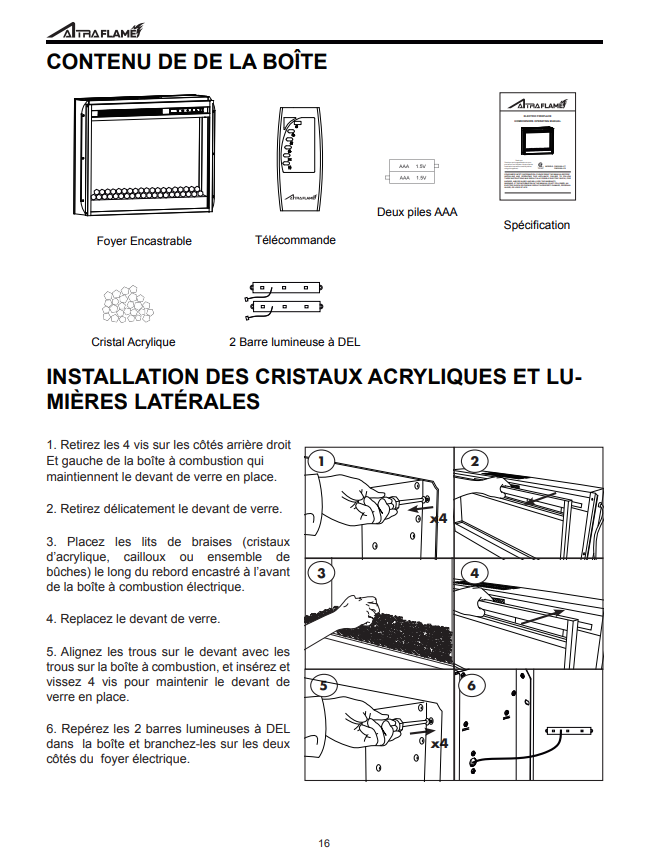 FA23V60LC7 and FA23V60LC8 Fireplace Insert Owner