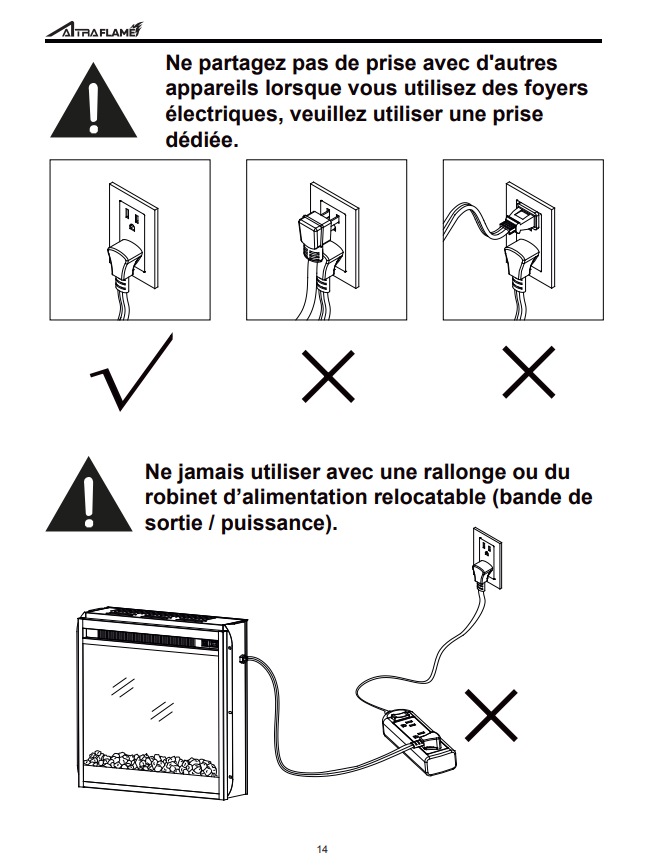 RV23P80L/A95080: Fireplace Insert Owner's Manual – Ameriwood